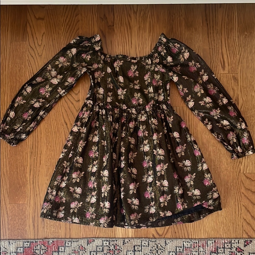 GAP Kids Dress with Pink Floral Pattern